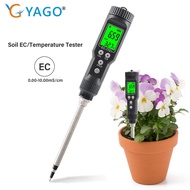 Digital display EC soil meter EC Conductivity tester Probe soil meter Garden agriculture home potting soil meter