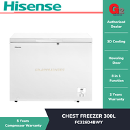 HISENSE 300L CHEST FREEZER FC-326D4BWYS