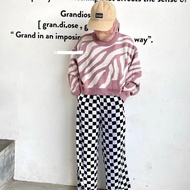 Freeya - Arabele Crop Crewneck Sweater/Latest Women's Crewneck Sweater 2023/contemporary Crewneck/Ko