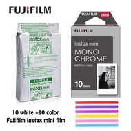 Fujifilm Instax Phim Mini Fillm Màu Trắng Trơn + Phim Đơn Sắc Máy Ảnh Liplay Fujifilm Instax Mini 11