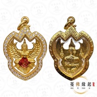 龍婆屈啦2537二期鷹神(銅鍍金)