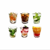 1 SET Contains 6pcs ARCOROC GRANITY 240ML/glass Glass/Drinking Glass/ARCOROC