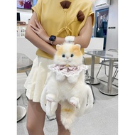 Cute Cat Bag Real Size Cat Backpack Ragdoll Cat Bagpack Fluffy
