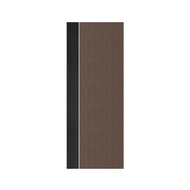ECO DOOR ประตู UPVC ห้องน้ำ 70x180 ซม. (ไม่เจาะลูกบิด) |BAN|