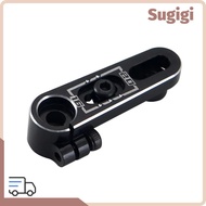 SUGIGMY Servo Arm, 7075 25T Adjustable Steering Horn,  15.5 to 20mm Aluminum Black Servo Swing Arm R
