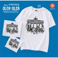 GERMANY SOUVENIR T-SHIRT GERMANY BERLIN HAMBURG WEAR COUNTRYTAG COTTON 30S SOUVENIR PREMIUM GIFT