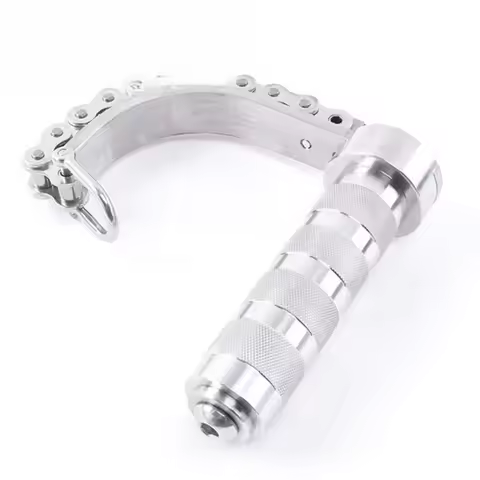 304 Stainless Steel Cable Attachment Arm Wrestling Pre-training Handle Machine Bar with Chain for Wr