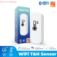 🔮 SMATRUL smart Tuya WiFi Temperature and Humidity Sensor TH08 เซ็นเซอร์วัดอุณหภูมิและความชื้น พร้อม