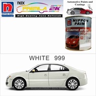 white 999 1L NIPPON AUTOMOTIVE REFINISH NAX PREMILA 7000 2K SYSTEM CC PRO SERIES SOLID TOPCOATS CAR 