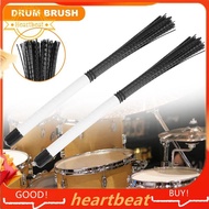 [Hot-Sale] 2Pcs Cajon Brush Telescoping Drum Brushes Nylon Sticks Percussion for Jazz Stick Drum Mus