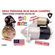 BLM GEN2 PERSONA WAJA EXORA FLX NEO FL SV  (HIGH SPEED) STARTER (AUTO) CAMPRO STATER RC CPS