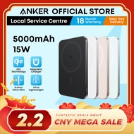 Anker Nano MagGo Power Bank 5000mAh Slim Qi2 15W Magnetic Portable Wireless Charger A1665