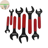 Strongaroetrtr 7mm-31mm Metric Single Open End Wrench Offset Angle U-Shaped Spanner Flat Head Blaeni