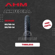 TERBARU!!! BAN MOTOR AHM FEDERAL K59 RING 14 80/90-14 &amp; 90/90-14