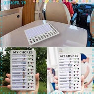 NENTEY Checklist Daily Planner Multi Purpose Plastic Memo My Chores Planning Board