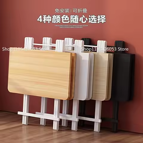 Foldable table for rent, simple dining table, simple household square table, 2 people 4 people stall