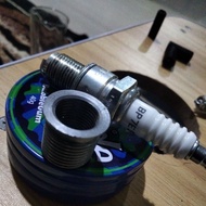 2-stroke spark plug socket