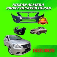 Fastlink Nissan Almera 2012 2013 2014 Front Bumper Depan Kereta 100% New Baru High Quality