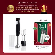 Máy xay cầm tay đa năng Lock&Lock Multi-purpose 2in1 Hand Blender màu đen EJM516BLK máy đánh trứng x