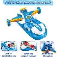 SUPER WINGS 3-IN-1 WORLD AIRCRAFT TRANSFORMING ROBOT MIT LICHT- UND SOUNDEFFEKTEN, MIT EINEM 5.1 CM 
