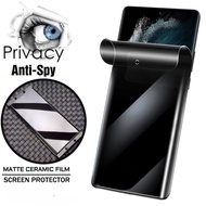 Matte Anti Spy Privacy Hydrogel Film For Xiaomi 13 12 Lite/Ultra 13T 12T 11T Pro Mi 10 11 Lite/Pro/Ultra Mi 10T Pro Screen Protector