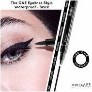 The ONE Eyeliner Stylo Waterproof Black - Kemasan Baru (Kuas runcing dan fleksibel mudah digunakan w