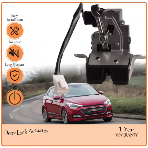 Rear Trunk Lock Actuator Motor, suits Hyundai I20 1.2L 1.4L 16V 2015-2019, Tailgate Latch oem 81230-