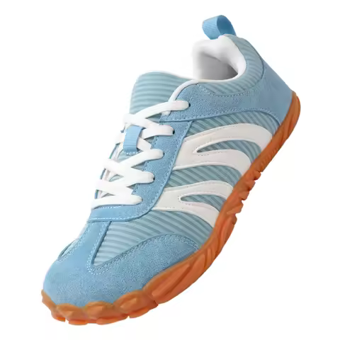 Women's Wide Shoes, Breathable Barefoot Shoes, Men's Wide-Headed Minimalist Zero-Drop Non-Slip lace-