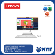 Lenovo IdeaCentre 24ITL6 F0G0014TMI 23.8 inch All in One Desktop PC Intel Core i5-1135G7 8GB RAM 512