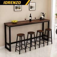 Long Table Long Bar Table High Table Home Bar Narrow Table Dining Table Meja Bar Meja Panjang Coffee