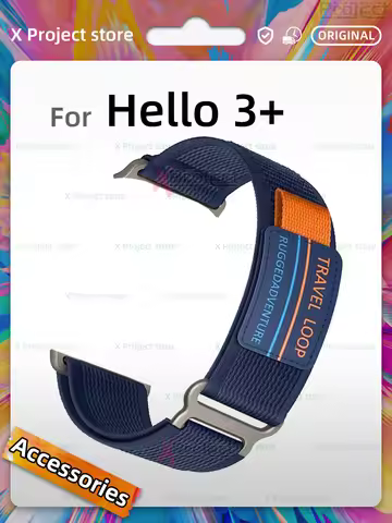 Travel Loop Strap For Hello Watch 3 Plus Smart Watch JS HELLO 3 PLUS HK Ultra ONE Smartwatch Nylon B