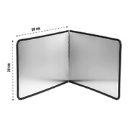 KONCO Anti-Splatter Board เตาพับ Oil Baffle ทำอาหาร Baffle ป้องกันน้ำมัน Splash Oil Splatter Screen