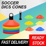 10pcs Soccer Football Training Cone Disc Speed Training Equipment Markers Sports Agility Training Si