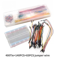 MB102 Breadboard Kit 400/830 Tie Points Solderless PCB Board U Shape Breadboard Jumper Cable Wire Se