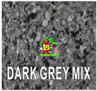 DARK GREY MIX ( flake only ) Epoxy Colour Flake for Toilet, Kitchen Floor Tile Leaking Anti-slip Coating /WP