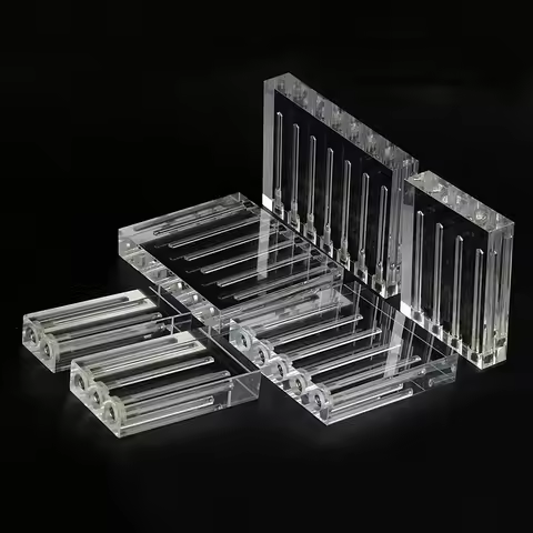 Acrylic Automobile Oil Quality Comparator Comparer Transmission Oil Automobile Oil Viscosity Tester 