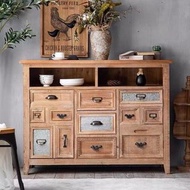 Drawer Apothecary  Accent Chest Cabinet
