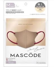 🌈現貨 日本🇯🇵採購 Mascode撞色立體口罩 日本3D口罩 日本口罩 7入