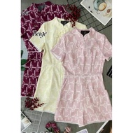 Ladies cheongsam styles jumpsuit bevogue  旗袍款高贵连体裤