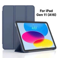 Bao da TPU có khay bút iPad Gen 11 A16 (2025) Gen 10 Air6 Pro M4 2024 Pro 12.9inch 2020 Gen56789