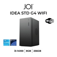 JOI IDEA STD WIFI G4 DESKTOP PC ( CORE I3-14100, 8GB, 256GB, Intel, W11P )