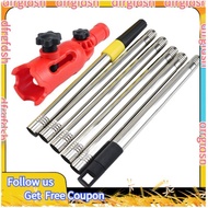【D&F】1.7m Retractable Paint Roller Extension Rod Multi-Angle Brush Extension for High Ceilings and W