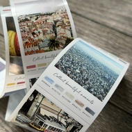 色票-城市與人文(摩天輪) 亮面PET膠帶