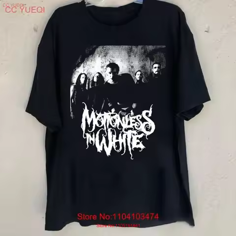 Motionless In White Band Members Full Size S 234XL T Shirt KK539 vintage Washed Versatile Unisex Sli