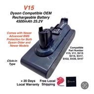 Dyson V15, V11 Compatible OEM Rechargeable Battery - 4500mAh. For Dyson V15, V11, SV15 SV16 SV17 SV 