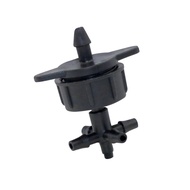 10 Set Irrigation 2L/4L/8L Steady flow dripper with 4-way Cross Water Connector