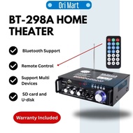 BT-298A Home Theater Amplifier bluetooth amplifier Car audio amplifier home power amplifier home the