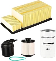 GETOPAUTO FA1902 FD4615 FL2051S Oil Air Fuel Filter kit Fits 11-16 Ford 6.7L Powerstroke Diesel Engi
