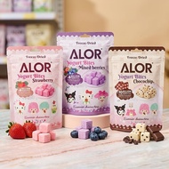 Sanrio Character ALOR Yogurt Bites Kering Beku  ALOR Freeze Dried Yogurt Bite Cube 30g