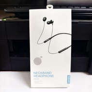 HE05 Neckband Earphone-Black for Lenovo
